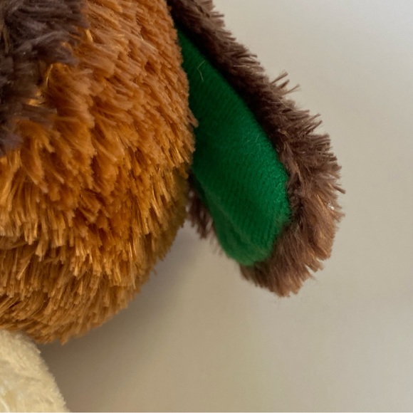 Ty Beanie Boo PRESENTS the Christmas Dog w/Santa Hat Green Eyes Puppy 6” no tag - Picture 7 of 11